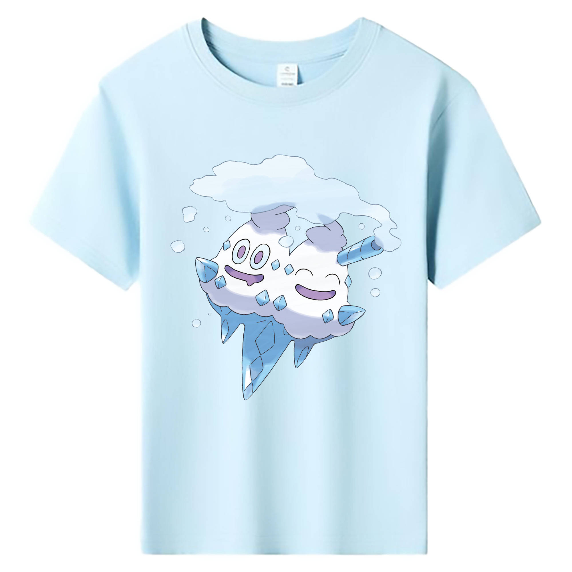 （画像用） ポケットモンスター Pokémon 綿100％キッズTシャツ（フロントプリント）